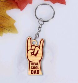 Men’s keychain E0022251 file dxf and cdr free vector download for laser cut