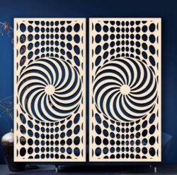 Screen panel E0022270 file cdr and dxf free vector download for Laser cut cnc