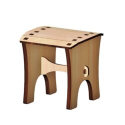 Stool E0022260 file cdr and dxf free vector download for Laser cut