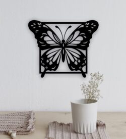 Butterfly E0022583 file cdr and dxf free vector download for laser cut plasma