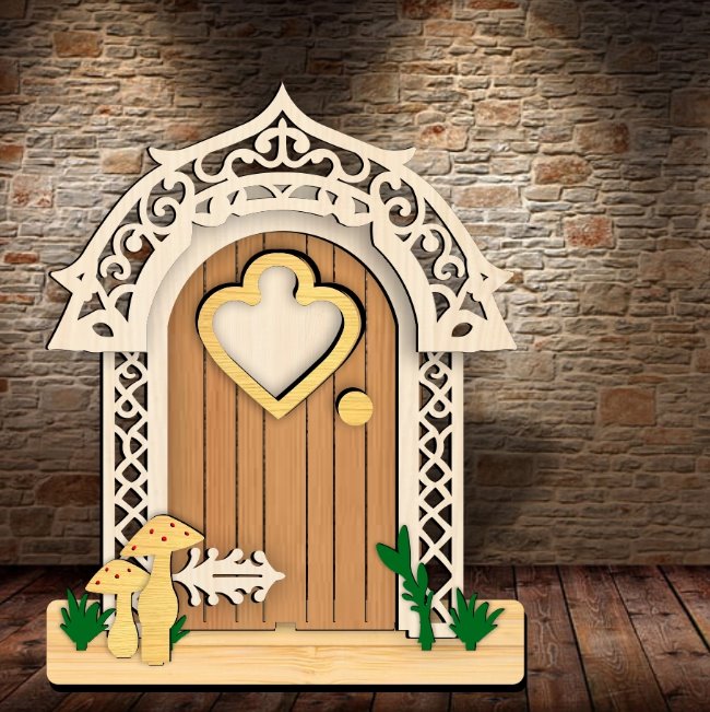 Door E0022553 file cdr and dxf free vector download for laser cut