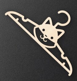 Fox hanger E0022380 file cdr and dxf pdf free vector download for Laser cut