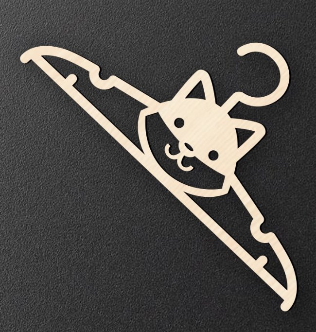 Fox hanger E0022380 file cdr and dxf pdf free vector download for Laser cut