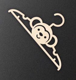 Monkey hanger E0022379 file cdr and dxf pdf free vector download for Laser cut