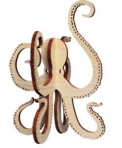Octopus E0022561 file cdr and dxf free vector download for laser cut