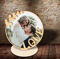 Photo frame E0022388 file cdr and dxf pdf free vector download for Laser cut