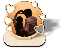 Photo frame E0022441 file cdr and dxf pdf free vector download for Laser cut