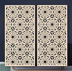 Screen panel E0022460 file cdr and dxf pdf free vector download for Laser cut cnc