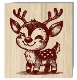 Deer E0022932 file cdr and dxf pdf free vector download for laser engraving machines