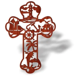 Dolphin and Cross E0022852 file cdr and dxf pdf free vector download for Laser cut