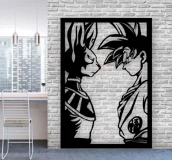 Goku and Bill E0022726 file cdr and dxf pdf free vector download for Laser cut plasma