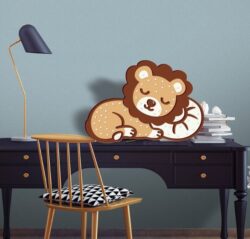 Lion lamp E0022658 file cdr and dxf pdf free vector download for Laser cut