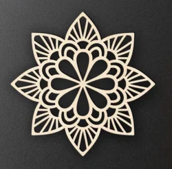 Mandala E0022720 file cdr and dxf pdf free vector download for Laser cut