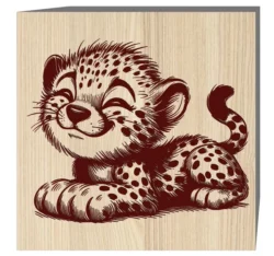 Panther E0022934 file cdr and dxf pdf free vector download for laser engraving machines