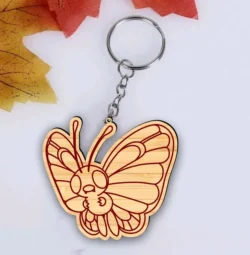 Pokemon keychain E0022871 file cdr and dxf pdf free vector download for Laser cut