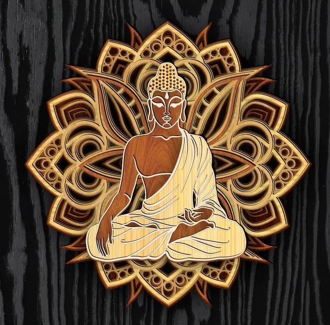 Multilayer Buddha E0022796 File Cdr And Dxf Pdf Free Vector Download ...