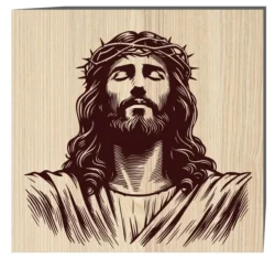 Jesus E0022936 file cdr and dxf pdf free vector download for laser engraving machines