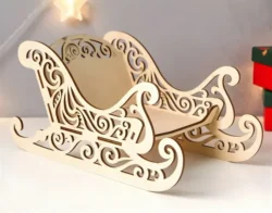 Sleigh E0022846 file cdr and dxf pdf free vector download for Laser cut