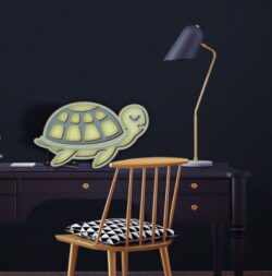 Turtle lamp E0022656 file cdr and dxf pdf free vector download for Laser cut