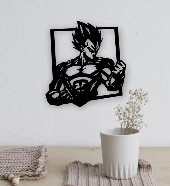 Vegeta E0022946 file cdr and dxf pdf free vector download for laser cut plasma