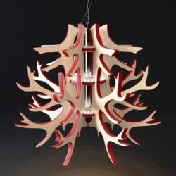 Chandelier E0023019 file cdr and dxf pdf free vector download for laser cut