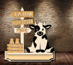 Farm stand E0022990 file cdr and dxf pdf free vector download for laser cut.pdf