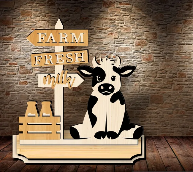 Farm stand E0022990 file cdr and dxf pdf free vector download for laser cut