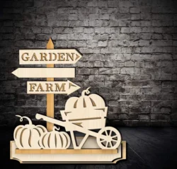 Farm stand E0022992 file cdr and dxf pdf free vector download for laser cut