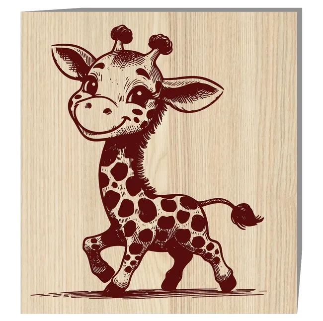 Giraffe E0023007 file cdr and dxf pdf free vector download for laser engraving machines