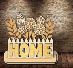 Home stand E0022985 file cdr and dxf pdf free vector download for laser cut