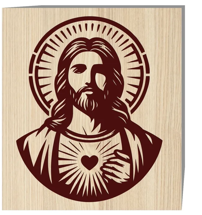 Jesus E0023011 file cdr and dxf pdf free vector download for laser engraving machines