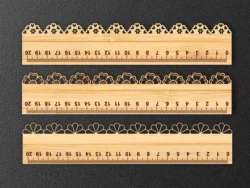 Lace ruler E0023086 file cdr and dxf pdf free vector download for laser cut