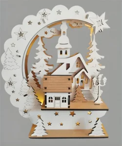 Christmas light E0017857 file cdr and dxf free vector download for Laser cut