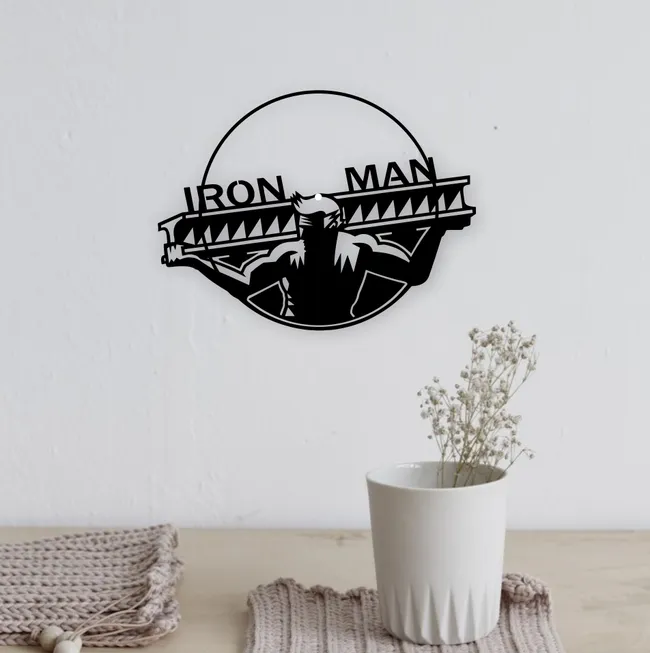 Iron Men Clock