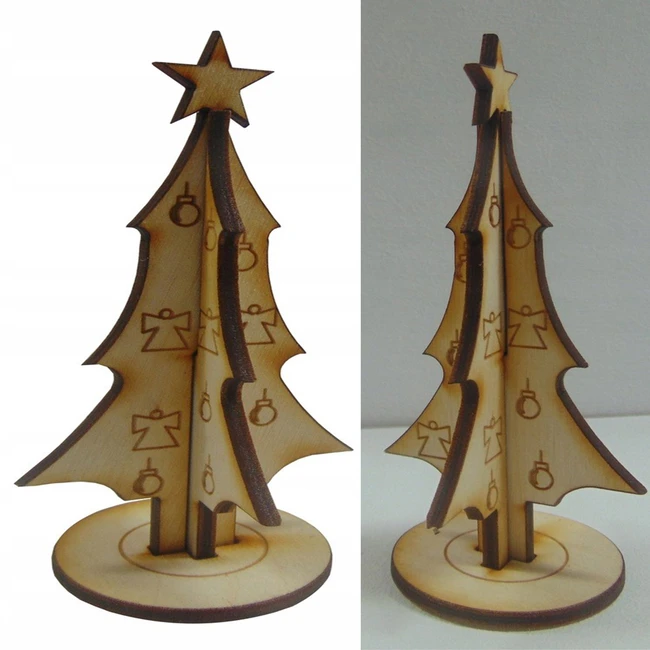 Tree Christmas Ornament E0003584 file cdr and dxf free vector download for laser cut plasma