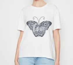 Butterfly E1000085 free download vector file Laser cut and CNC cut wood