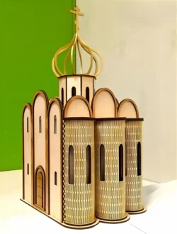 Jama Masjid – Delhi 3d puzzle E1000137 free download vector file Laser cut and CNC cut wood