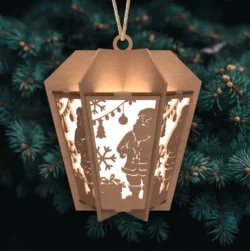 Christmas light E1000194 free download vector files Laser cut and CNC cut wood