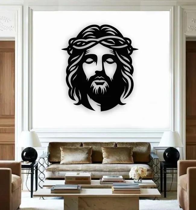 Jesus E0023327 file cdr and dxf pdf free vector download for Laser cut plasma