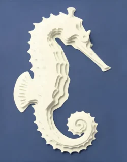 Seahorse E0023334 file cdr and dxf pdf free vector download for Laser cut