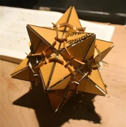 Stellation Of A Dodecahedron E1000232 free download vector files Laser cut and CNC cut wood