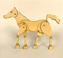 Wooden horse toy E1000215 free download vector files Laser cut and CNC cut wood