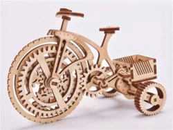 Bicycle 3d wood puzzle model S0000854 file cdr and dxf pdf free vector download for Laser cut