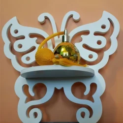 Butterfly Wall Decoration Shelf S0000349 file cdr and dxf pdf free vector download for Laser cut