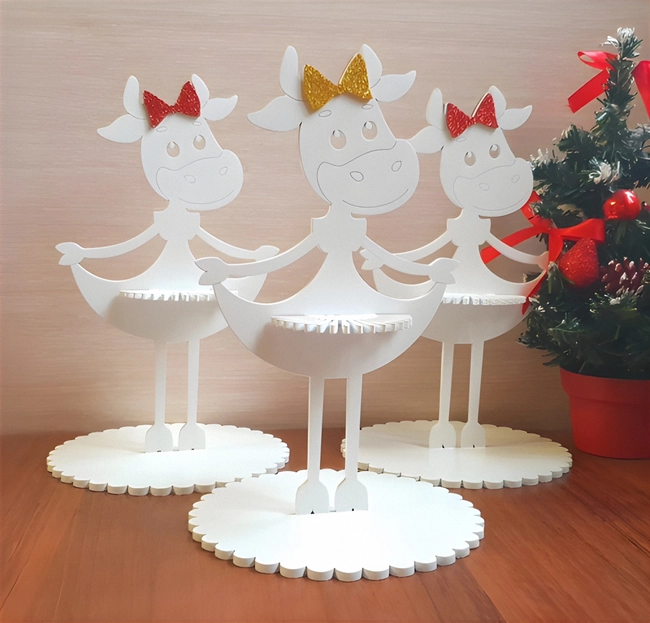 Christmas napkin holder S0000030 file cdr and dxf pdf free vector download for Laser cut