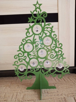 Christmas tree home decor S0000389 file cdr and dxf pdf free vector download for Laser cut