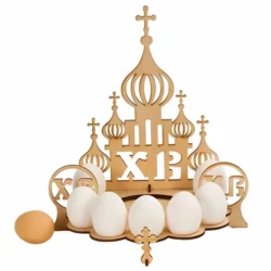 Church Dome Easter Egg Stand S0000407 file cdr and dxf pdf free vector download for Laser cut