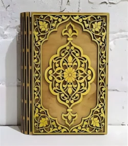 Decorative wooden holy book box S0000441 file cdr and dxf pdf free vector download for Laser cut