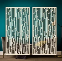 Design pattern panel screen E0023358 file cdr and dxf pdf free vector download for Laser cut CNC