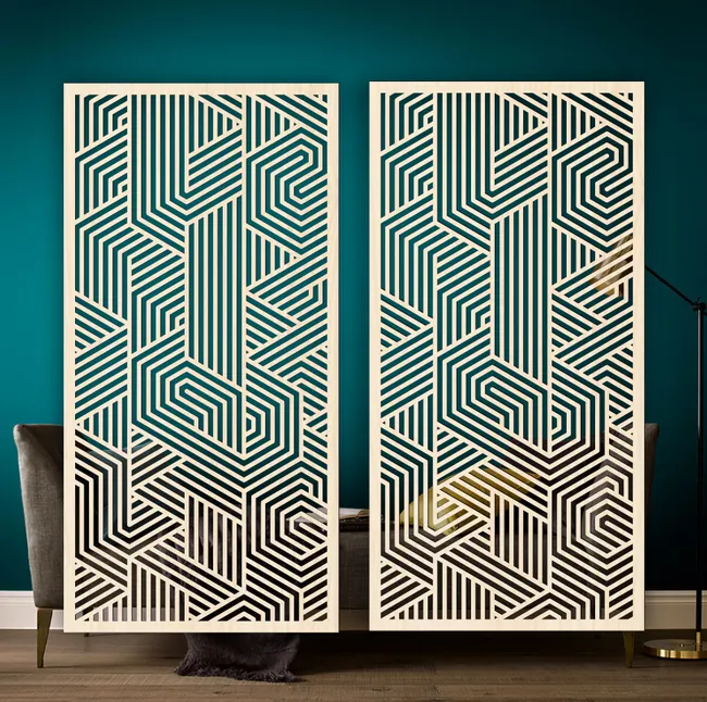 Design pattern panel screen E0023358 file cdr and dxf pdf free vector download for Laser cut CNC